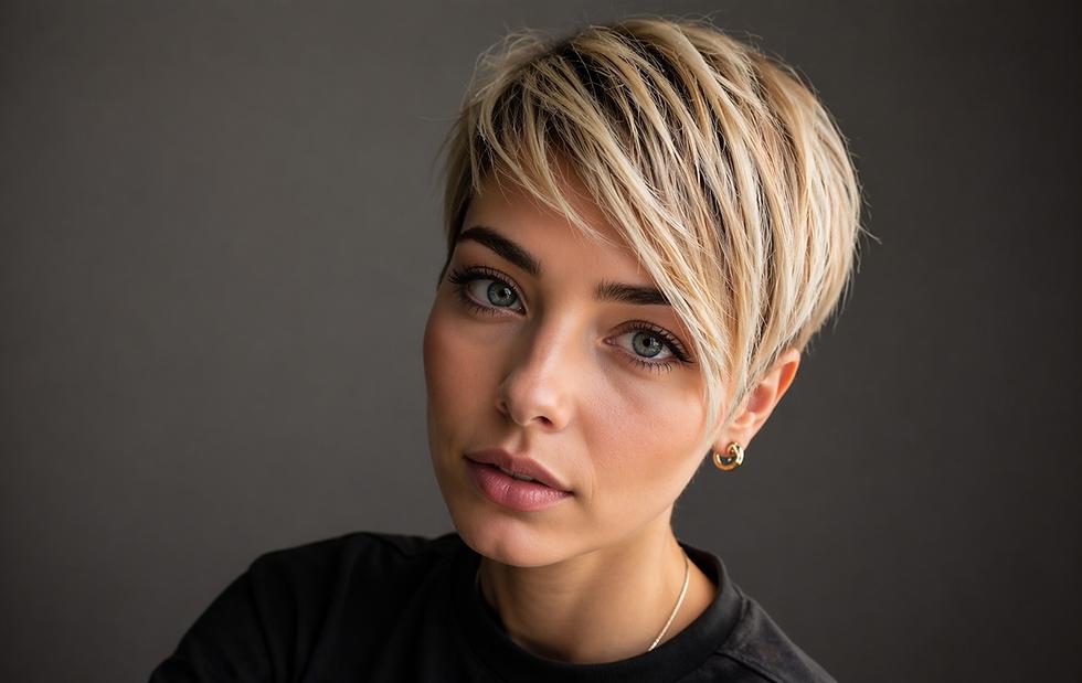 Pixie kapsel ovaal gezicht