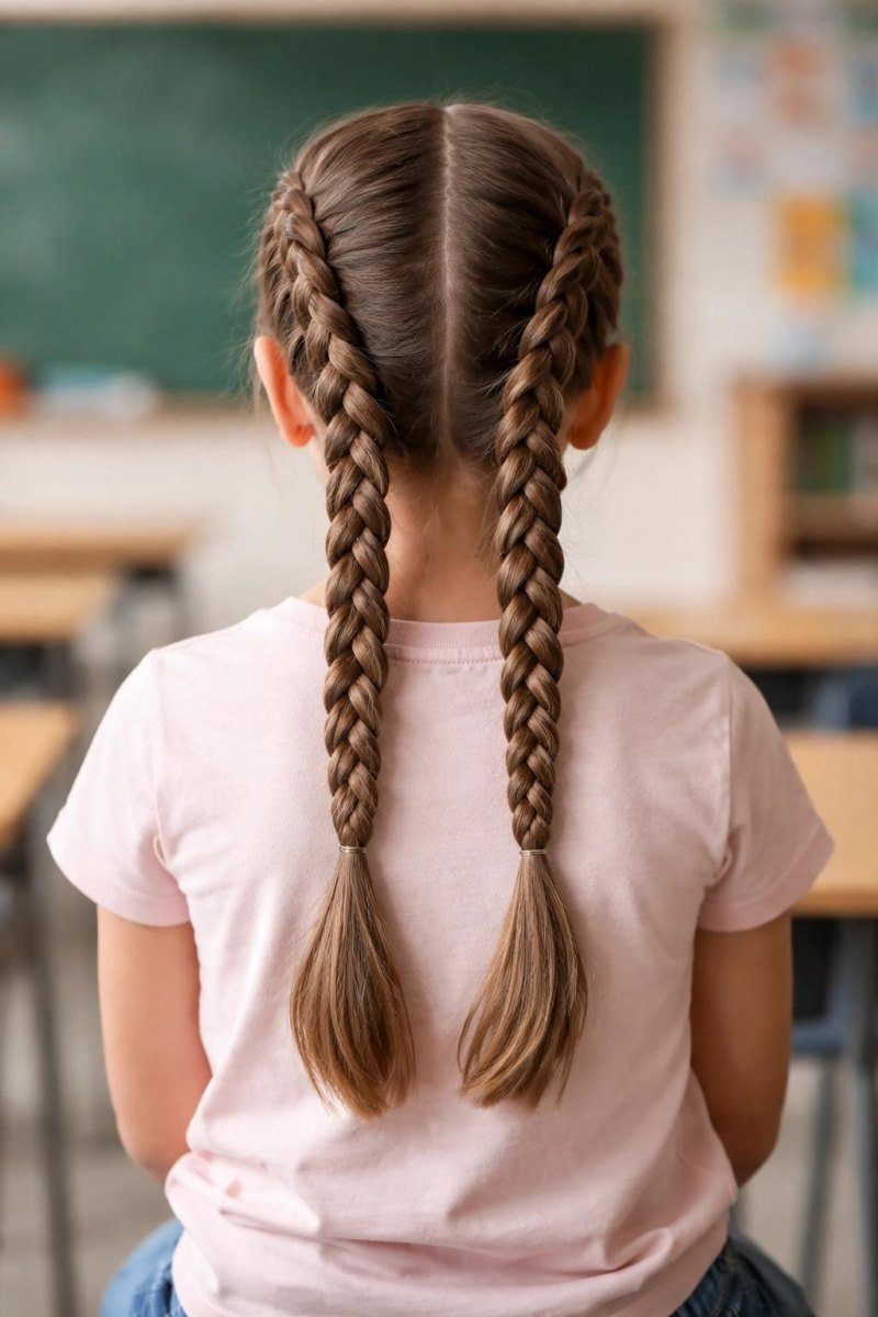 Snelle schoolvlecht kind