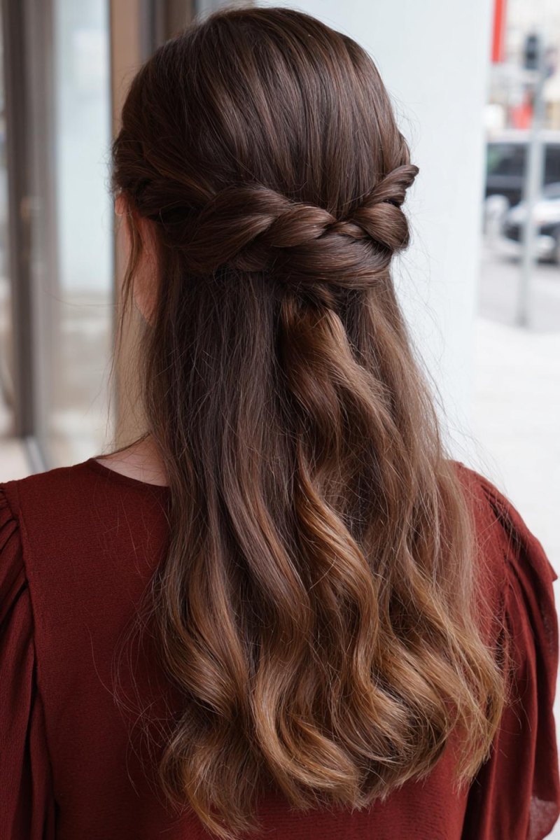Half opgestoken twist