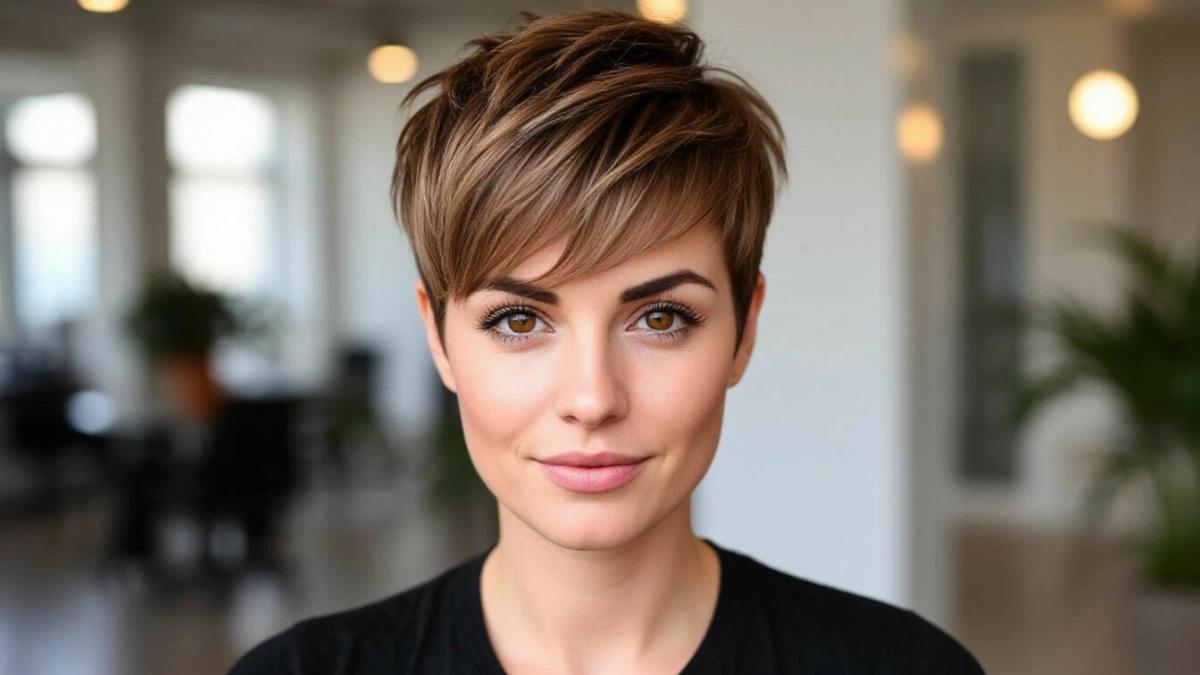 Trendy pixie kapsel 2026